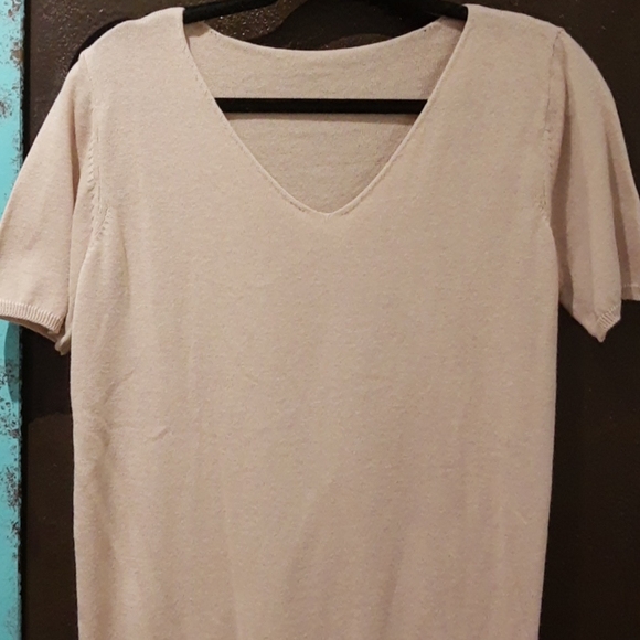 NWOT Cashmere Cotton Blend Sweater - Picture 2 of 4